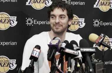 Pau Gasol: &quot;Este podría ser mi último día en los Lakers, quizás&quot;