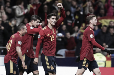 España 5-0 Rumanía: Gerard Moreno dirige la fiesta en el Wanda Metropolitano 