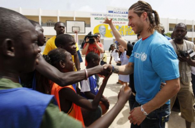 Sergio Ramos fue nombrado embajador UNICEF