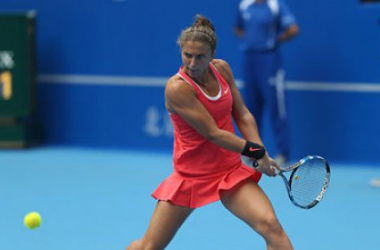 Kvitova continúa con la maldición transalpina