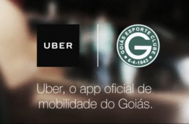 Com promoções para a torcida, Goiás anuncia parceria com a Uber até o final da temporada