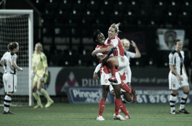 Notts County Ladies 1-1 Arsenal Ladies: Honours even at Meadow Lane as Gunners snatch late-leveller
