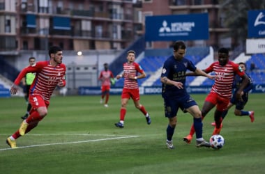 El Recreativo Granada cae en su visita al líder UCAM Murcia