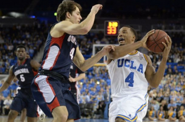 UCLA Bruins - Gonzaga Bulldogs Live Score And Results Of NCAA Tournament Sweet Sixteen