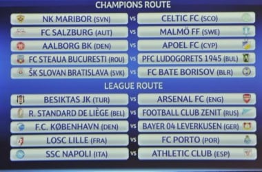 UEFA Champions League Play-off Draw - Reviewed