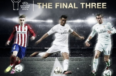 UEFA announces three-man shortlist for Best Player in Europe award