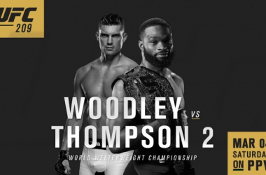 UFC 209: Woodley vs Thompson 2: Woodley retains his title via majority decision