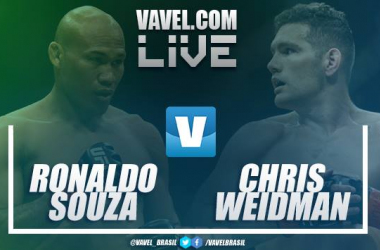 Luta Ronaldo 'Jacaré' Souza vs Chris Weidman na UFC 230