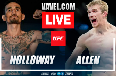 Summary and highlights of Max Holloway vs Arnold Allen at UFC Fight Night