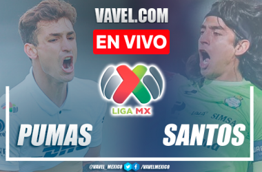 Goles y resumen del Pumas UNAM 1-5 Santos Laguna en Liga MX 2022