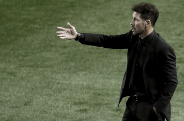 Simeone: “El objetivo lo va a conseguir la plantilla”