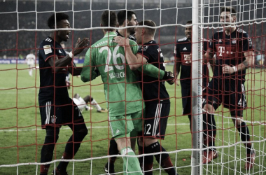 Ulreich salvó los tres puntos para el Bayern