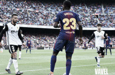 Umtiti, nuevo Rey de Francia con cabeza