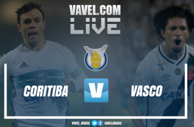 Resultado Coritiba 2x2 Vasco pelo Campeonato Brasileiro 2017