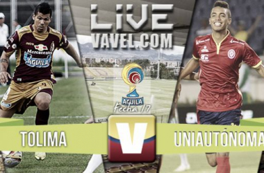 ResultadoTolima - Uniautónoma  en la Liga Águila 2015-II (3-2)