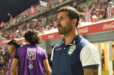 Fernando Zaniratto en primer plano. PH: 0221 Gimnasia