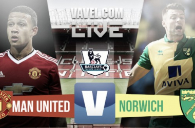 Resultado Manchester United - Norwich City en Premier League 2015 (1-2): naufragio del United en Old Trafford