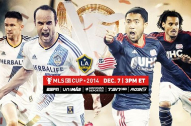 Los Angeles Galaxy - New England Revolution 2014 Live Score of MLS Cup Final