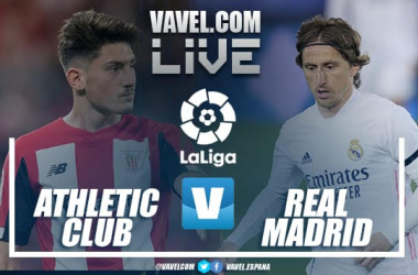 Resumen de Athletic Club vs Real Madrid en LaLiga Santander (0-1)