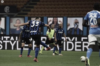 El Inter gana y mantiene la segunda posición