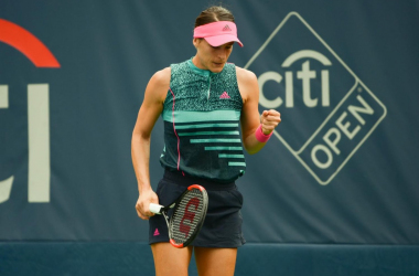 WTA Citi Open: Andrea Petkovic stuns Belinda Bencic after saving three match points