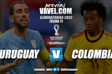 Previa Uruguay vs Colombia: rivales directos con la misma necesidad