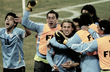 Partidazo, Uruguay derrota a Ghana en los cuartos de final de Sudáfrica 2010