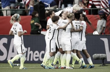 Women&#039;s World Cup 2015: USA 2-0 Colombia: Goals from Morgan and Lloyd seal the win