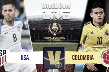 Score United States - Colombia in 2016 Copa America Centenario Opening Match (0-2)