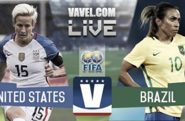 Result USA 4-3 Brazil in 2017 Tournament of Nations