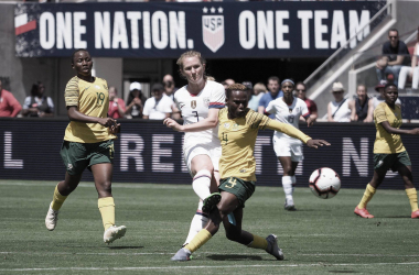 United States 3-0 South Africa: Sam Mewis scores twice in US victory