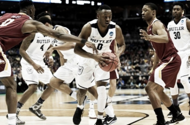 NCAA Tournament: Butler Bulldogs solid in 76-64 victory over Winthrop Eagles