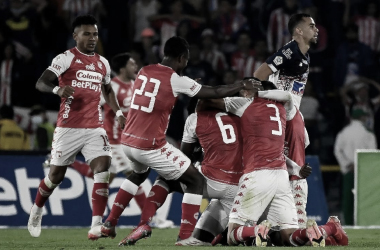 Resumen y goles: Independiente Santa Fe 1-1 Atlético Nacional 