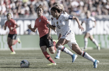 Estados Unidos 0-0 Corea del Sur: la actual campeona del mundo sostiene su invicto