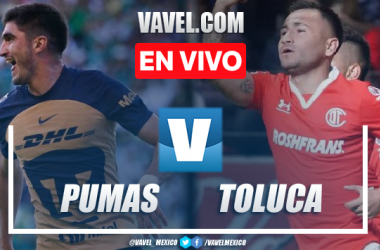Goles y resumen del Toluca 1-1 Pumas UNAM en Liga MX 2023