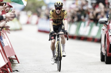Jonas Vingegaard consigue una nueva victoria de etapa / Fuente: La Vuelta
