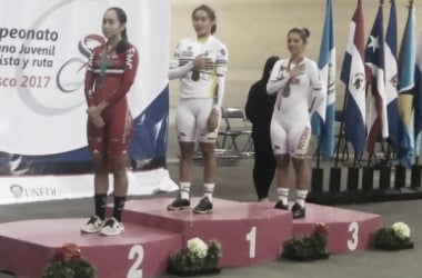 Colombia cerró la pista al frente del medallero en el Panamericano Juvenil de Ciclismo