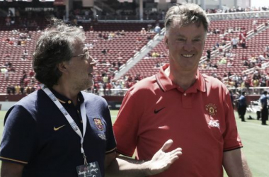 Louis van Gaal: &quot;Estoy contento con nuestro rendimiento&quot;