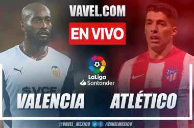 Resumen Valencia vs Atlético de Madrid en LaLiga 2021 (3-3) 