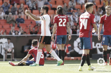 El Valencia busca repetir sensaciones del último partido ante Osasuna en Mestalla