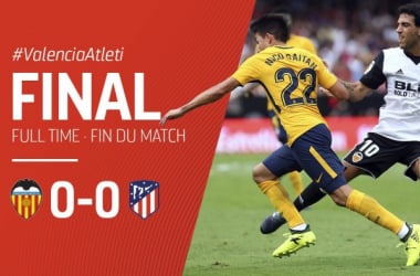 L'Atlético et Valence se neutralisent