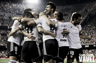 Dorsales del Valencia CF para la Previa de la UEFA Champions League