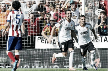 Il Valencia strapazza l'Atletico Madrid