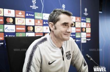 Ernesto Valverde: "Intentaremos dar nuestra mejor versión para ganar el partido"