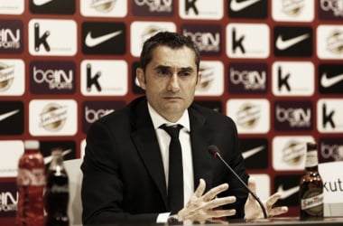 Ernesto Valverde:"No se me olvida que venimos de ganar el último partido de Liga"