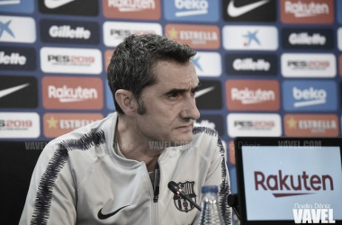 Valverde: "Llevábamos meses detrás de La Liga"