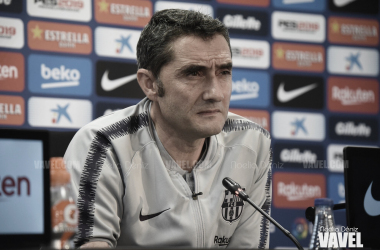 Ernesto Valverde: "Los tres puntos ante el Atleti son muy valiosos"&nbsp;