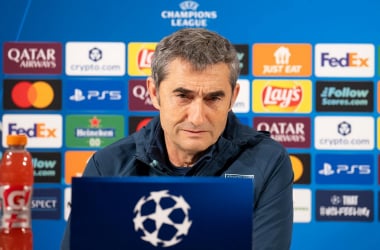 Ernesto Valverde en rueda de prensa | Foto: Athletic Club