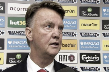 Louis van Gaal: &quot;¿Tres chutes en dos partidos? No me molesta, lo que importa es la victoria&quot;