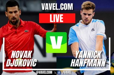 Summary: Novak Djokovic 2-0 Yannick Hanfmann in 2024 Geneva Open